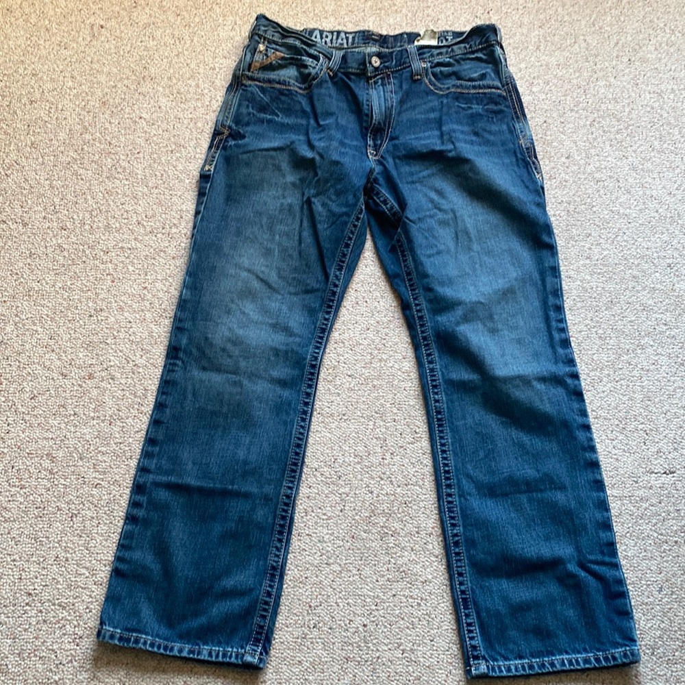 Mens Ariat Low Rise Boot Jeans
